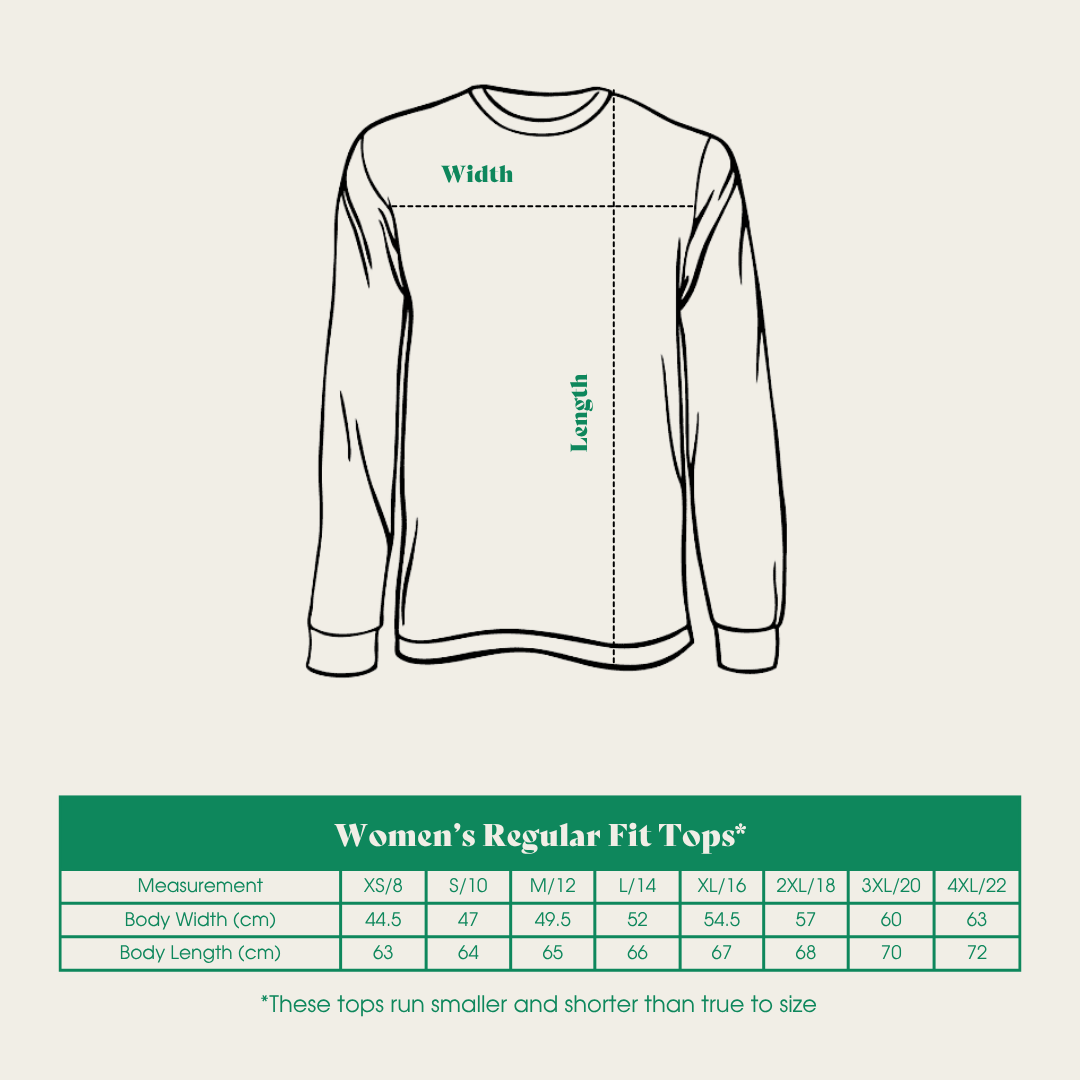 Womens Smiley-ish Long Sleeve T-Shirt