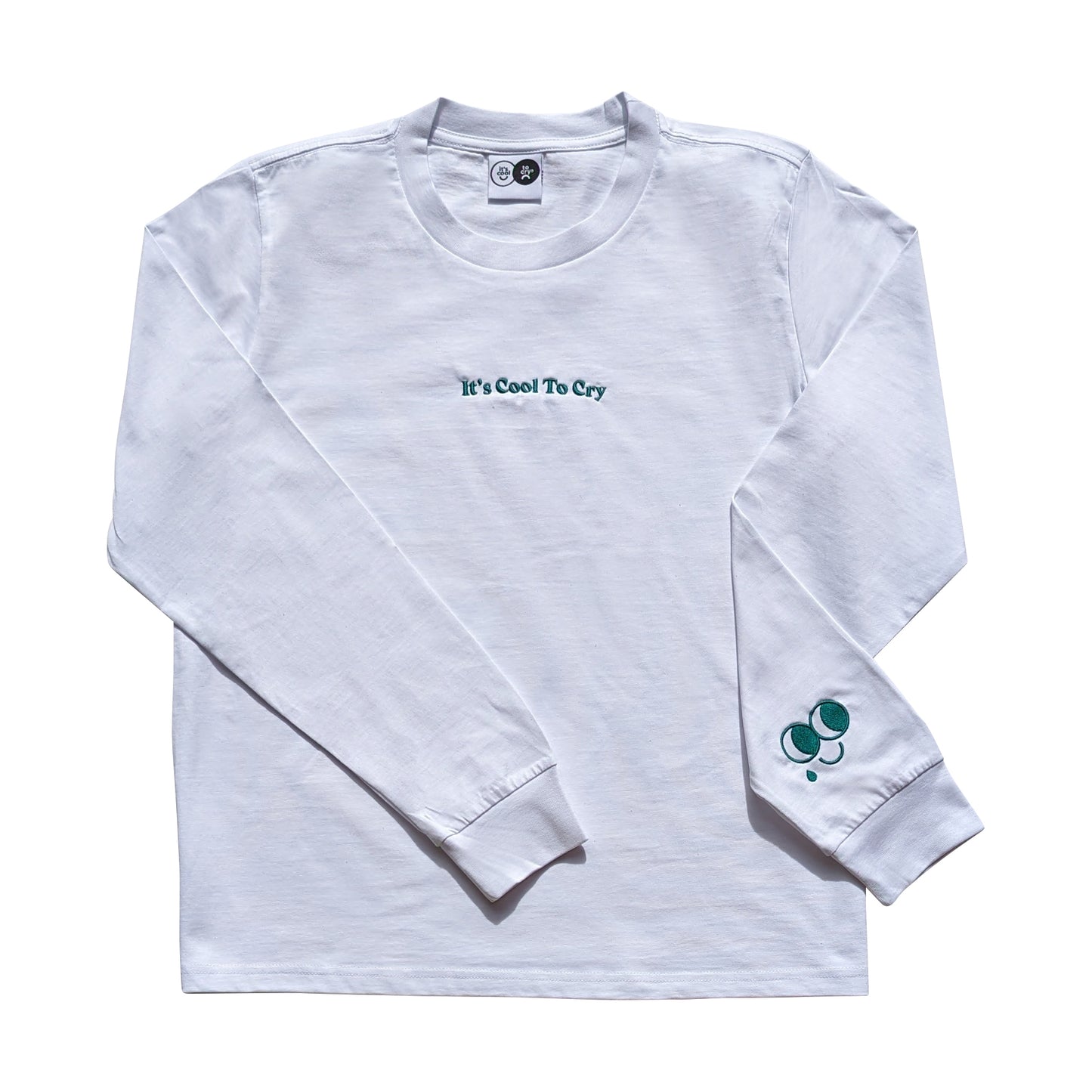 Womens Smiley-ish Long Sleeve T-Shirt